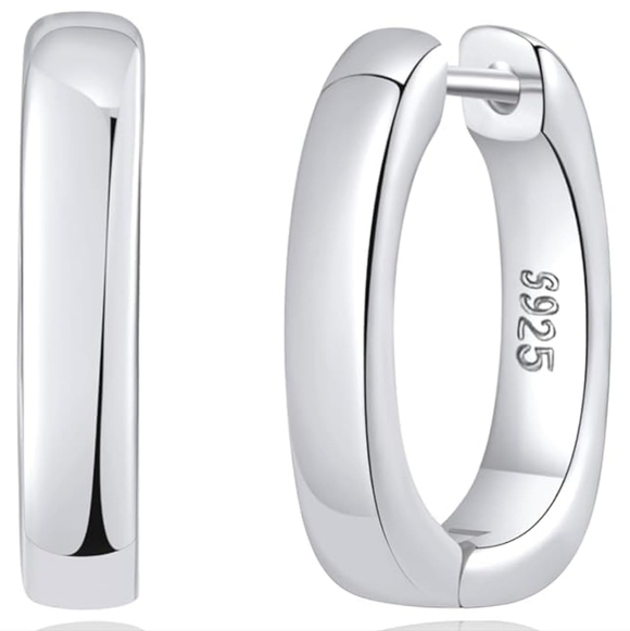 Jewelry - 🆕️ Elegant Silver Hoop Earrings